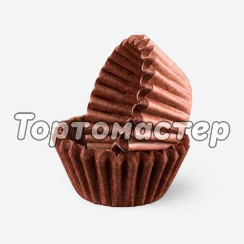 Капсула бумажная Коричневая D30 H23 20 шт 810101, RW75