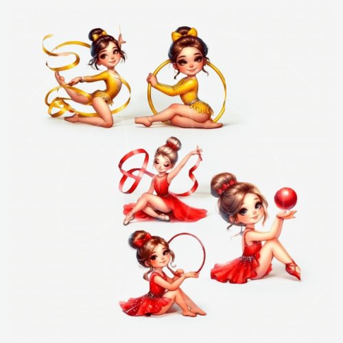 Пряник имбирный "Гимнастика" 