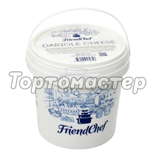 Сыр творожный Кремчиз FriendChef Cream Cheese 65% 1 кг 