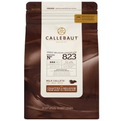 Шоколад CALLEBAUT Молочный 33,6% 1 кг 823NV-595,  823RT-U71