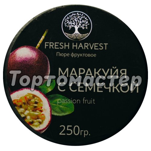 Пюре замороженное Fresh Harvest Маракуйя с косточкой 250 г 