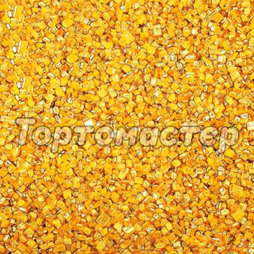 Сахар декоративный Золотой 1 кг tp14436
