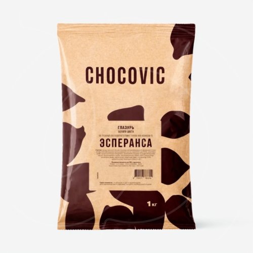 Шоколадная глазурь белая CHOCOVIC "Эсперанса" 200 г ISF-T1CHVC-69B	