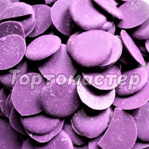 Шоколадная глазурь ШОКОМИЛК Фиолетовая со вкусом голубики 200 гр