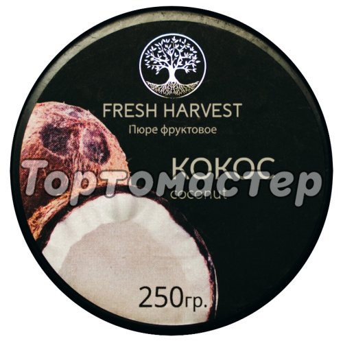 Пюре замороженное Fresh Harvest Кокос 250 г 