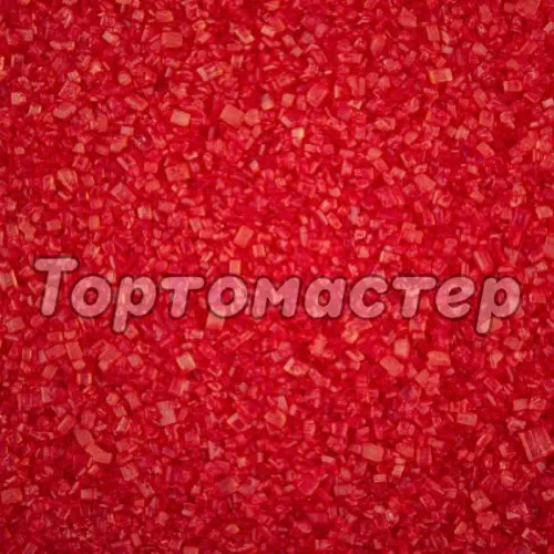 Сахар декоративный "Красный" 100 г tp15611
