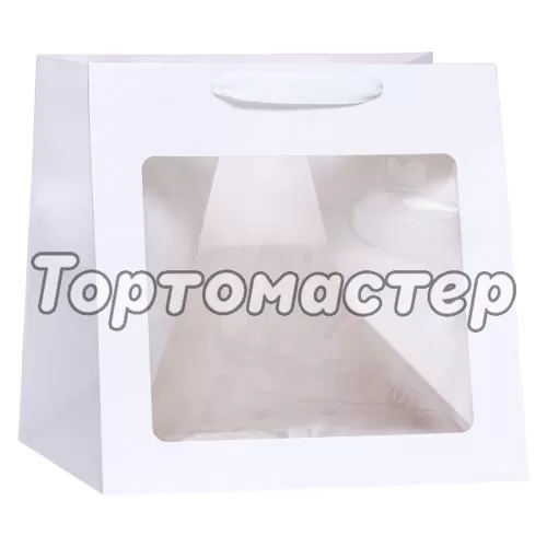 Пакет бумажный Белый 25х25х25 см 9608107