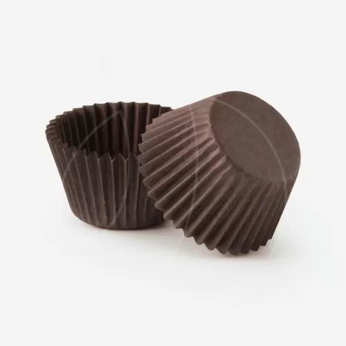 Капсула бумажная Коричневая D50 H30 1000 шт 50*30 кор. G, 7A - 50 BR.1000, Past FBT 7A (brown)