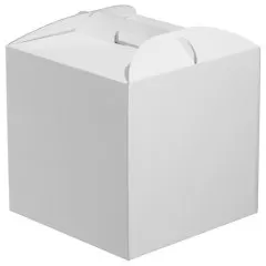 Коробка для сладостей белая 26х26х20 см ForG CARRY GO W 260*260*200 LP
