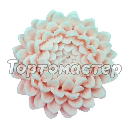 Молд силиконовый 3D "Георгин №76" 02443